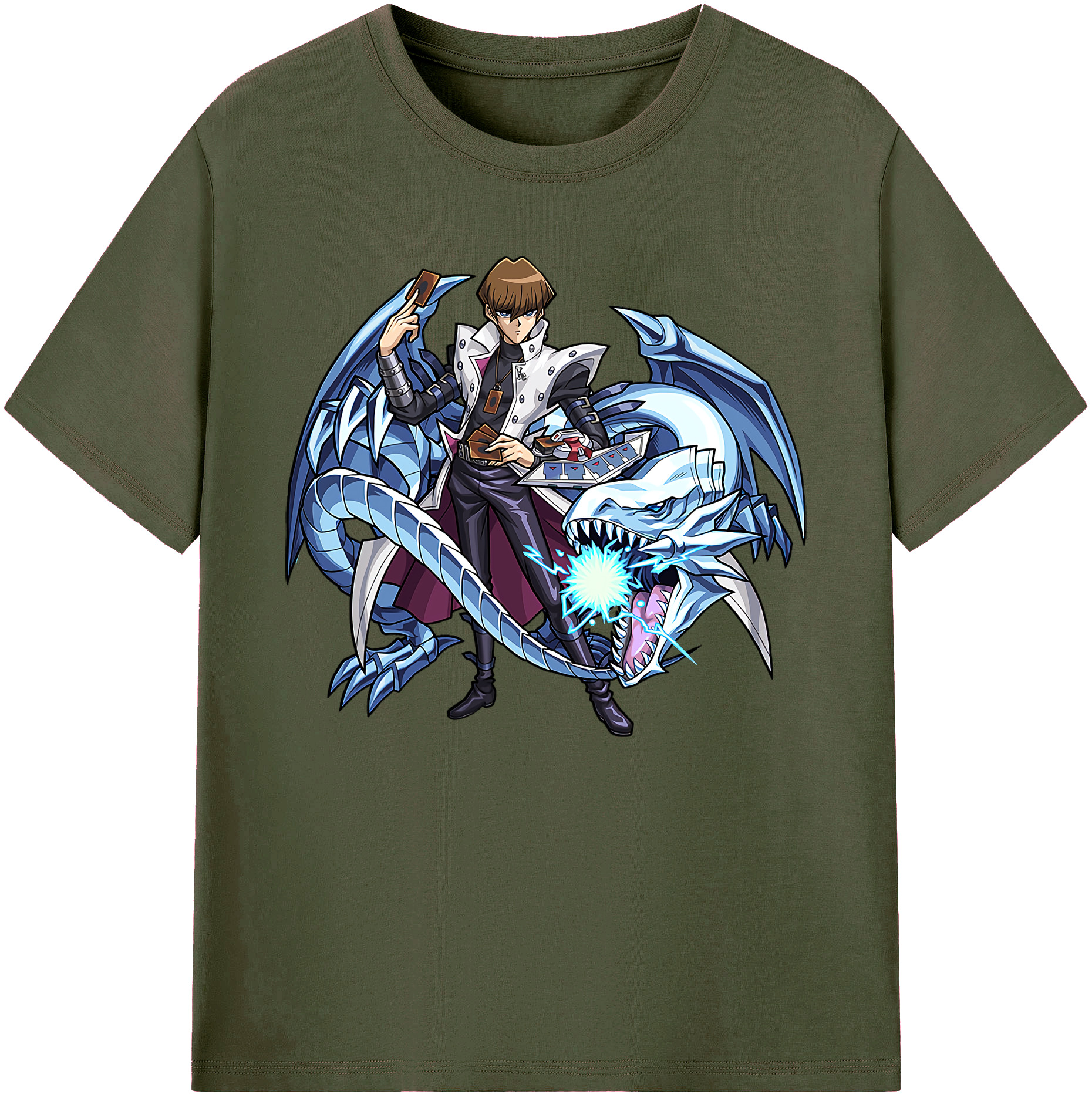 （画像用） 遊☆戯☆王 Yu-Gi-Oh! 綿100％ メンズ半袖Tシャツ｜肌触りやわらか＆通気性